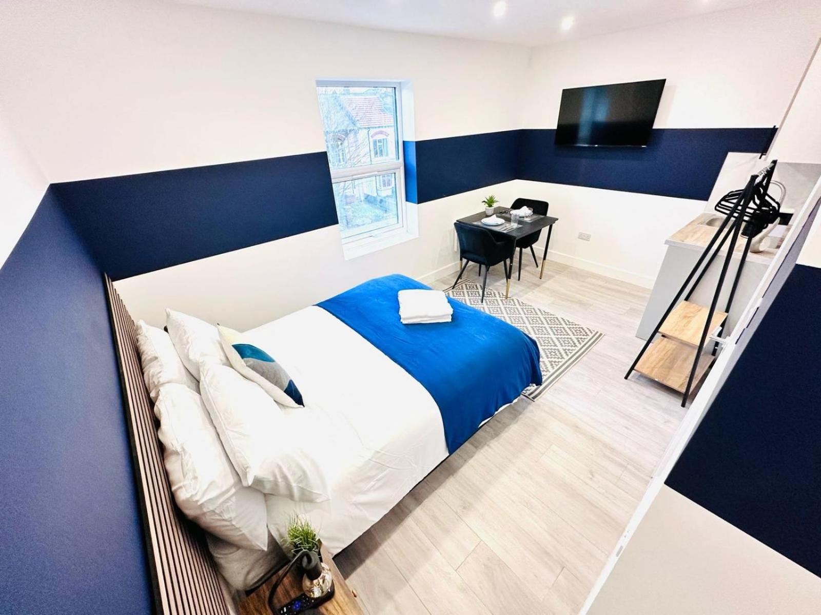 London 58 Blue House City Center Studio, Top Spot Екстер'єр фото